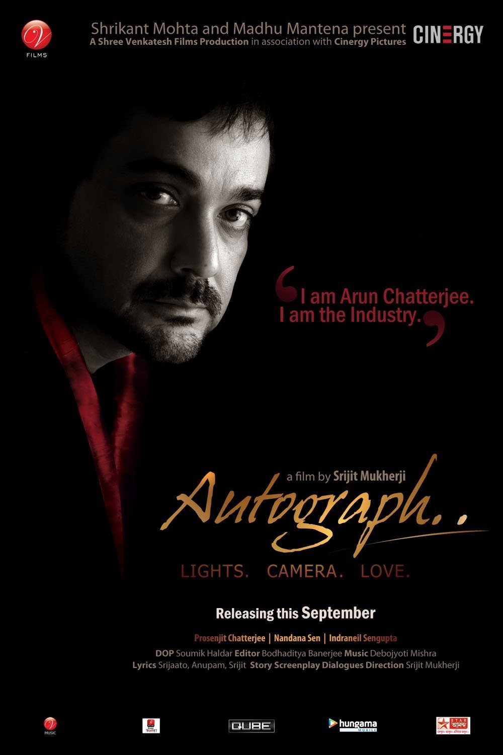 Autograph poster