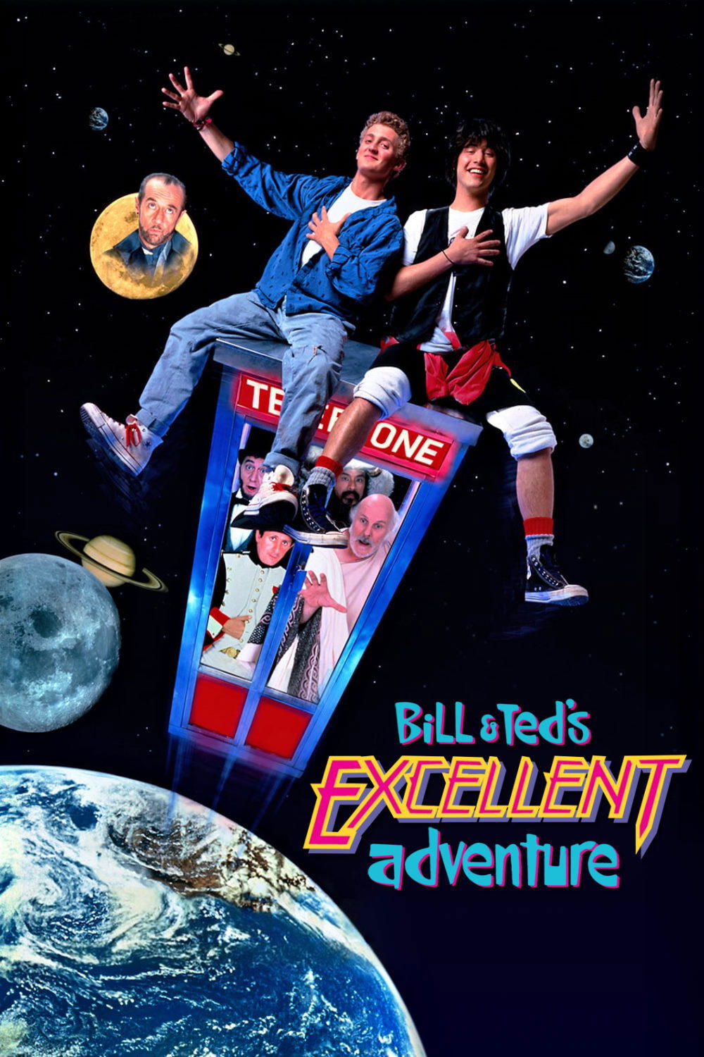 Bill & Ted's Excellent Adventure poster