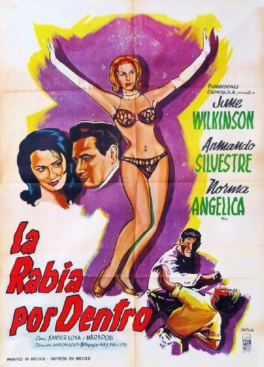 La rabia por dentro poster